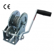 2000LBS hand winch with steel cable 